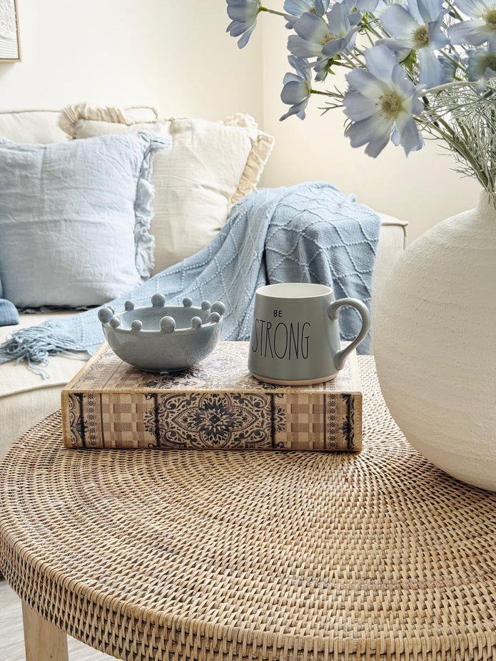 Rattan Round Coffee Table