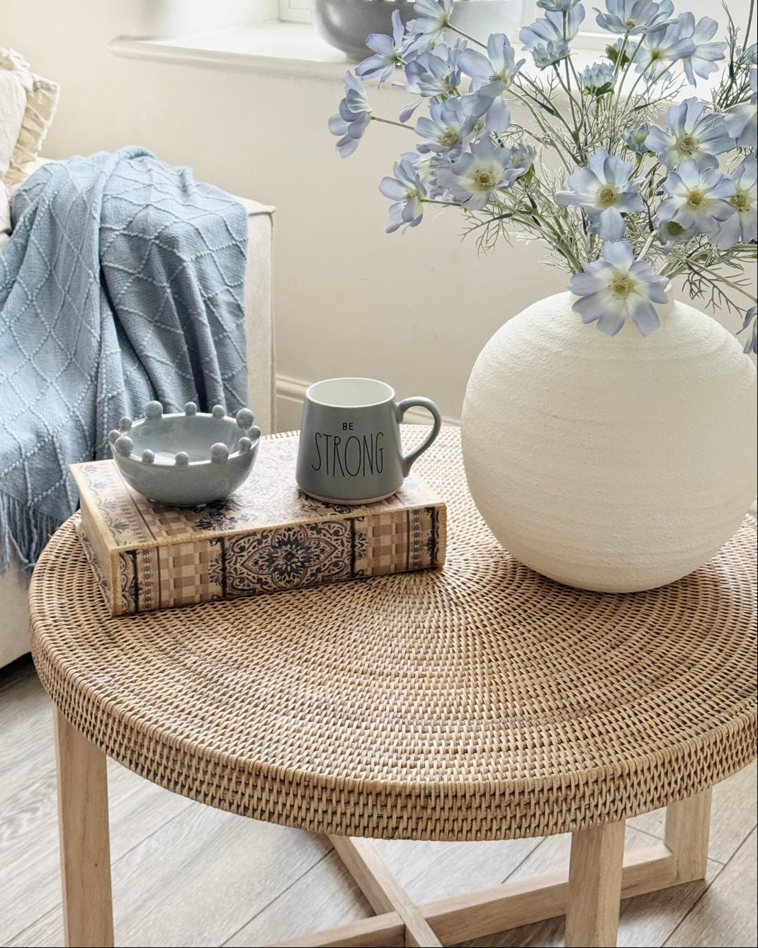 Rattan Round Coffee Table