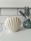 Sea Shell Matte Ceramic Oil Burner and Wax Warmer