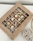 Rattan Nespresso Coffee Pod Or Wax Melt Storage Box