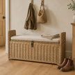 Rattan Rectangle Trunk Bench