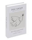 White And Black Picasso Storage Book Box