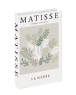 White And Green Matisse Storage Book Box