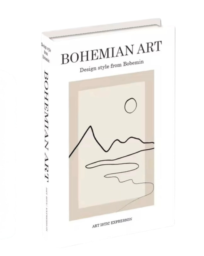 White And Neutral Storage Book Box