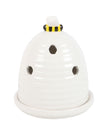 White Beehive Tea-light Holder - Home Fragrance and Decor