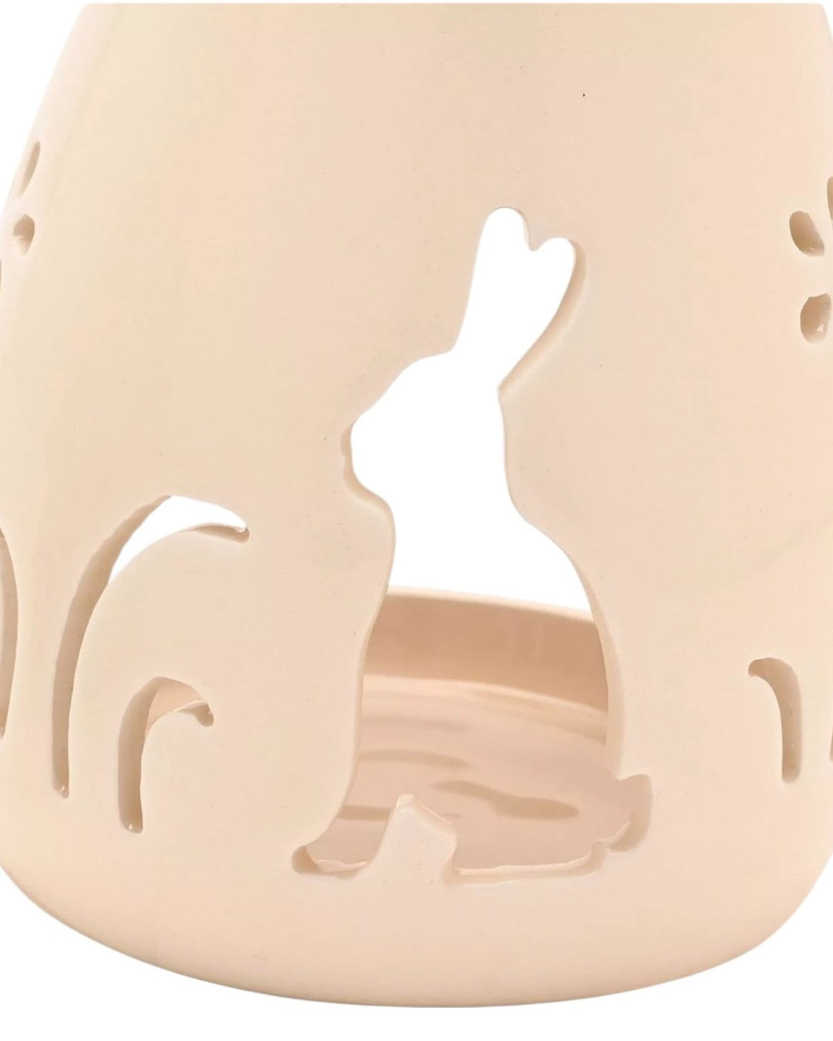 White Bunny Wax Melt & Oil Burner | Ceramic Easter Fragrance