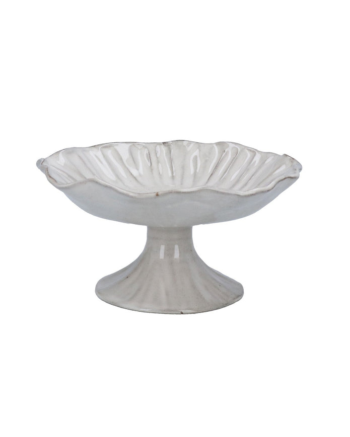 White Ceramic Bunny Cake Display Stand - Easter Cake Stand