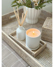 White Ceramic Lidded Candle - Shiso‚ Vetiver & Frankincense - CandlesCandles - Lulu Loves Home