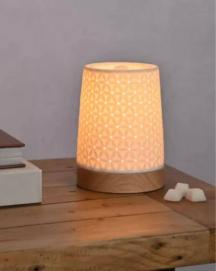 White Ceramic Loire Wax Melt & Oil Electric Burner - Star - Wax Melt BurnersWax Melt Burners - Lulu Loves Home