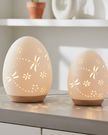 White LED Light Up Dragonfly Egg
