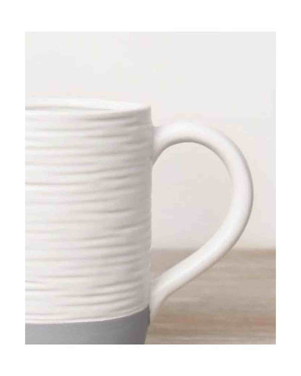 White and Grey Ceramic Jug