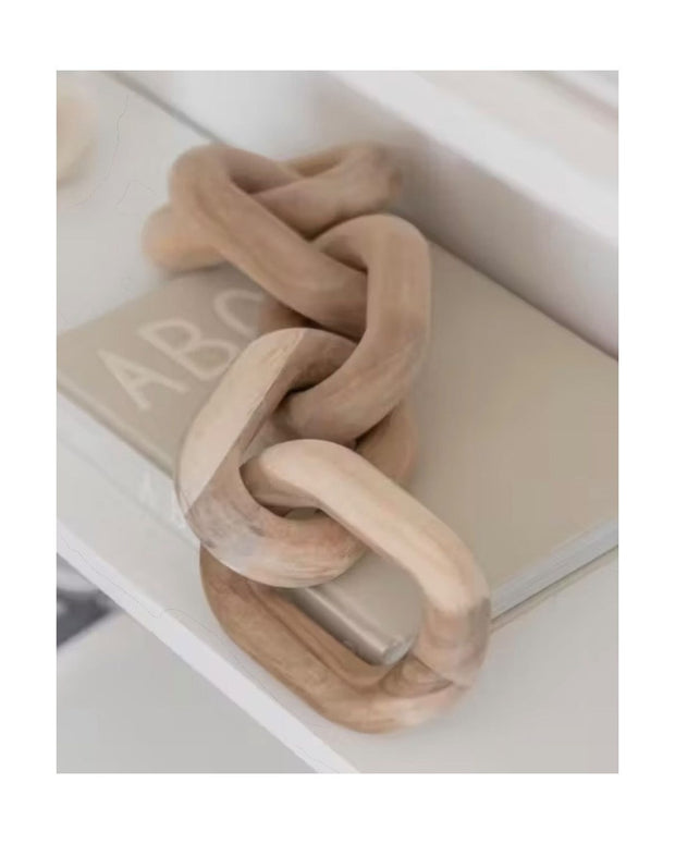 Wooden Chain Decor