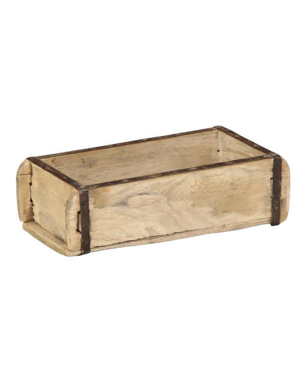 Wooden Patna Single Rustic Rectangle Brick Mould
