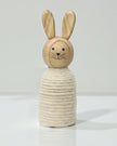 Wooden Rope Bunny Rabbit