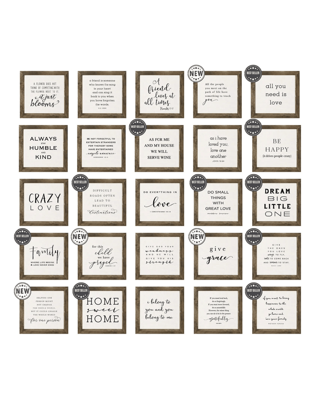 Wooden Rustic Small Framed Sign - Be Happy It Drives People Crazy - Posters, Prints, & Visual ArtworkPosters, Prints, & Visual Artwork - Lulu Loves Home