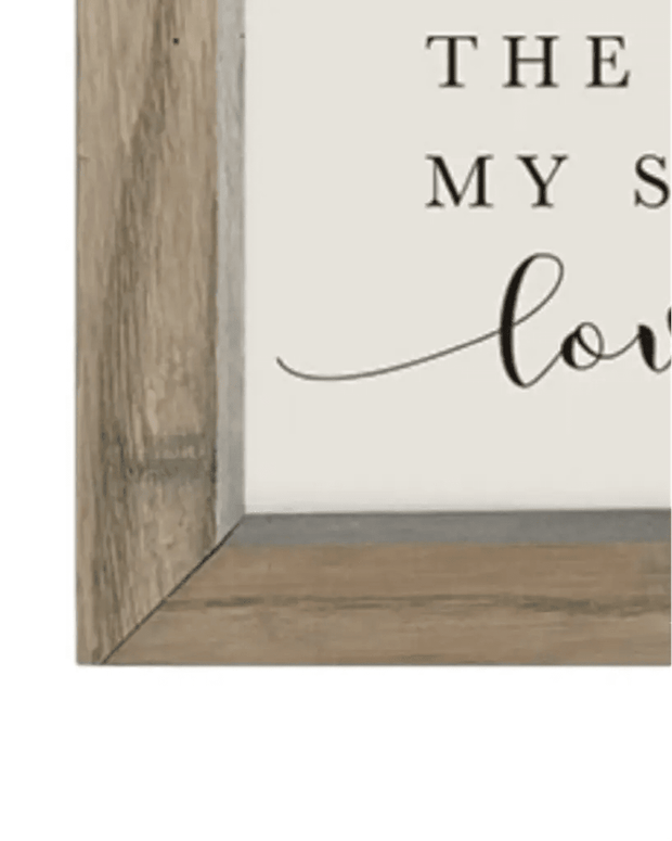 Wooden Rustic Small Framed Sign - I Have Found the One My Soul Loves - Posters, Prints, & Visual ArtworkPosters, Prints, & Visual Artwork - Lulu Loves Home