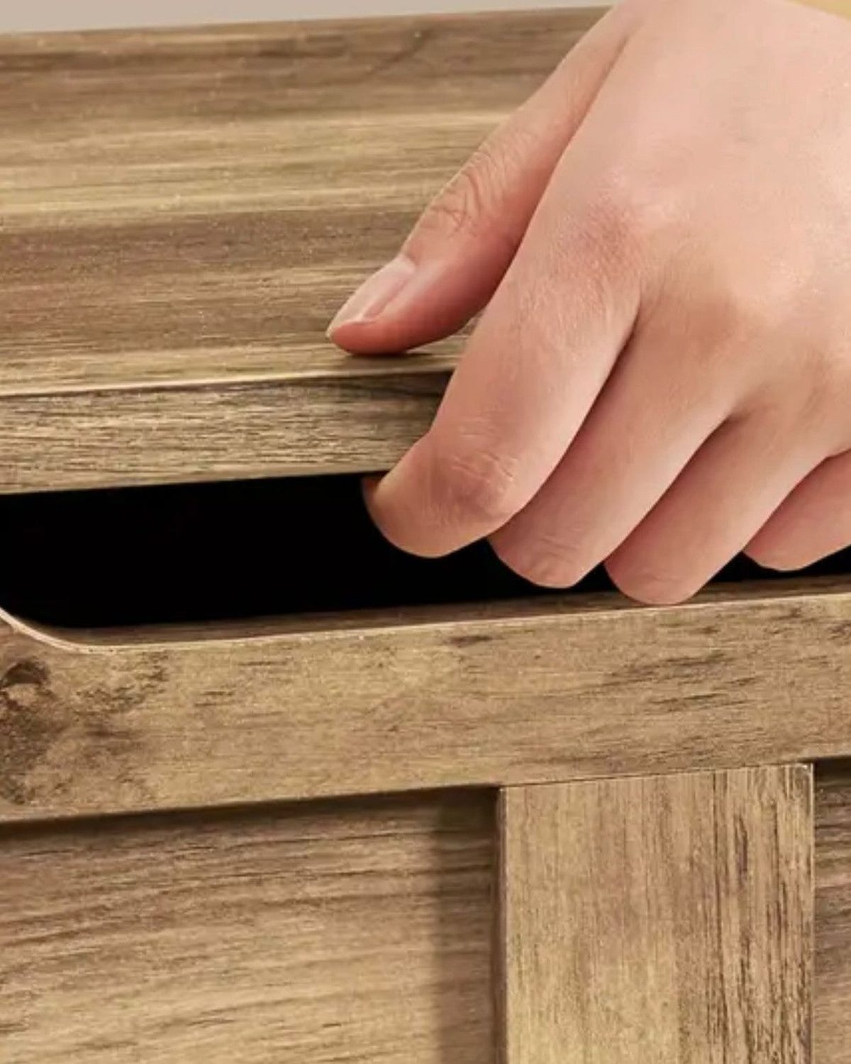 Wooden Storage Trunk