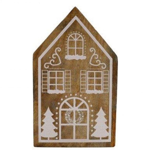 Tall Wooden Dutch Style Christmas House