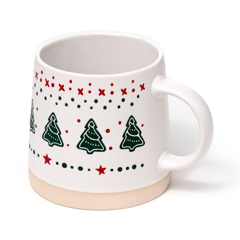 Christmas Tree Stoneware Mug