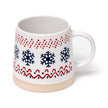 Christmas Snowflake Stoneware Mug