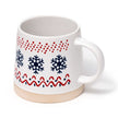 Christmas Snowflake Stoneware Mug