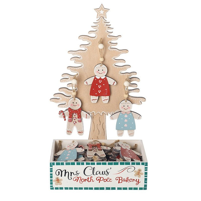 Mrs Claus Bakery Hanging Decorations