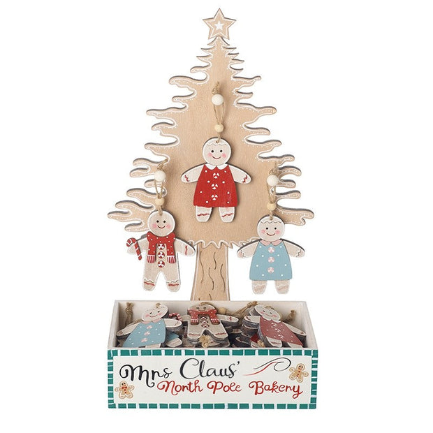 Mrs Claus Bakery Hanging Decorations