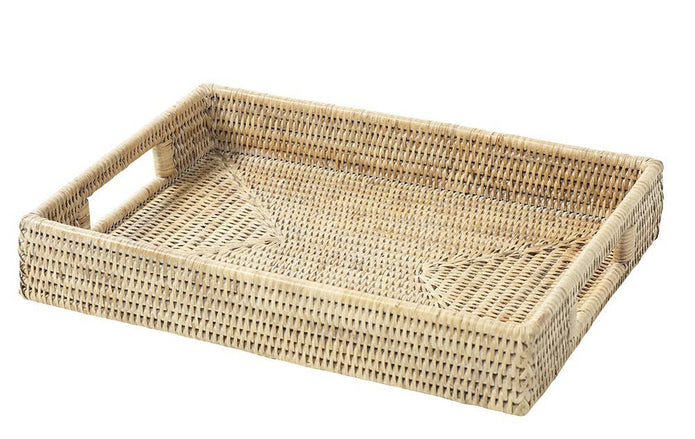 Wickham Rattan Rectangular Tray - Medium
