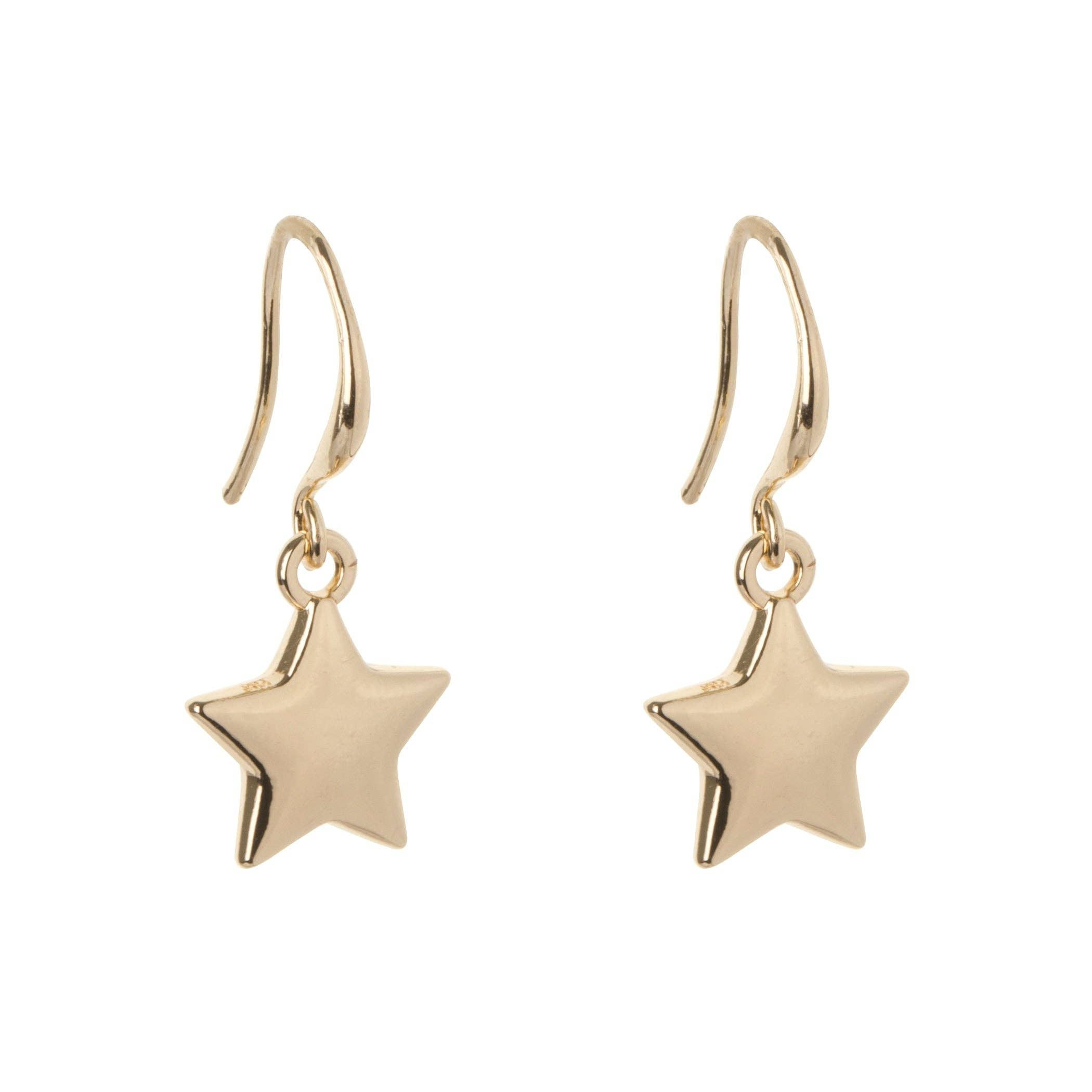 Emily Star Hook Earrings