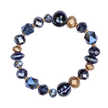 Venus Semi-Precious Stone Crystal Elasticated Bracelet
