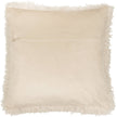 Cream Faux Fur Cushion Cover