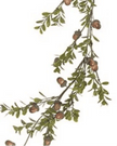 Acorn and Green Leaf Garland – Elegant Autumn Greenery Decor - Faux Plants & FlowersFaux Plants & Flowers - Lulu Loves Home