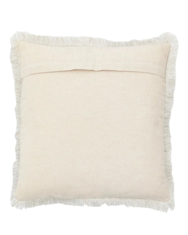 Adeline Natural Beige Woven Cushion Cover 45cm x 45cm - PRE ORDER FOUR WEEK DELIVERY - Lulu Loves Home