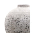 Aegean Tiber Matt Neutral Stone Vase by Hill Interiors, showcasing a matte finish and neutral stone color with a smooth, rounded shape.