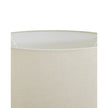 Amesbury Medium Stone Lamp by Hill Interiors, stylish lighting fixture with a textured stone finish, ideal for enhancing home decor.