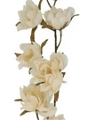 Antique Cream Double Magnolia Stem - Faux Plants & FlowersFaux Plants & Flowers - Lulu Loves Home