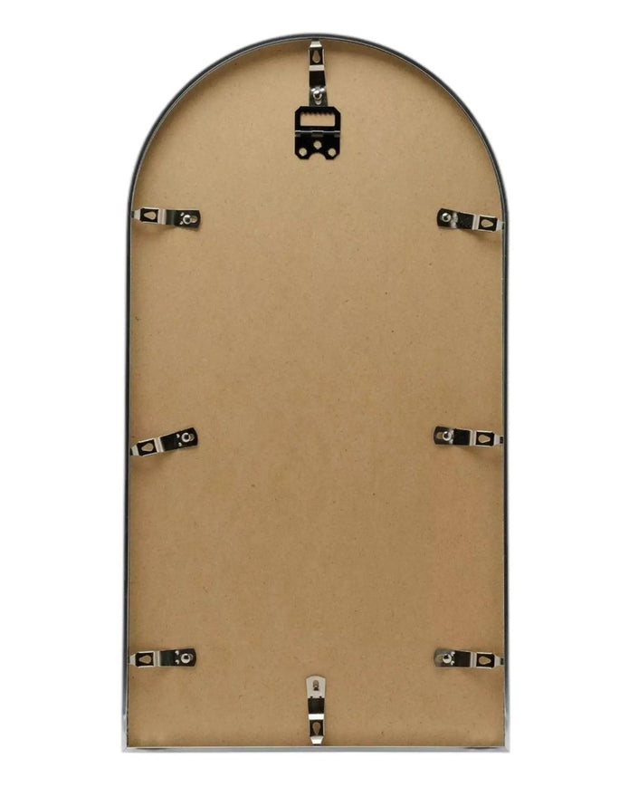 Arched Top Silver And White Photo Frame - Photo FramesPhoto Frames - Lulu Loves Home