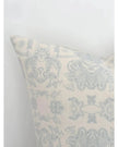 Aria Ocean Blue Print Luxury Cotton Cushion Cover - Soft FurnishingsSoft Furnishings - Lulu Loves Home