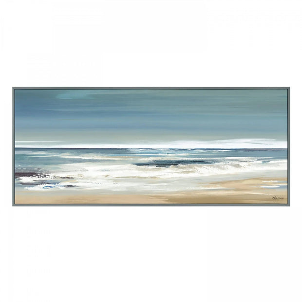 Art Marketing - Canvas Framed Print, Along the Coastline - PRE ORDER FOUR WEEK DELIVERY - Posters, Prints, & Visual ArtworkPosters, Prints, & Visual Artwork - Lulu Loves Home