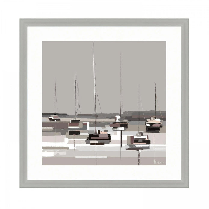 Art Marketing - Canvas Framed Print, Anchored Bay - PRE ORDER FOUR WEEK DELIVERY - Posters, Prints, & Visual ArtworkPosters, Prints, & Visual Artwork - Lulu Loves Home