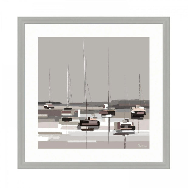 Art Marketing - Canvas Framed Print, Anchored Bay - PRE ORDER FOUR WEEK DELIVERY - Posters, Prints, & Visual ArtworkPosters, Prints, & Visual Artwork - Lulu Loves Home