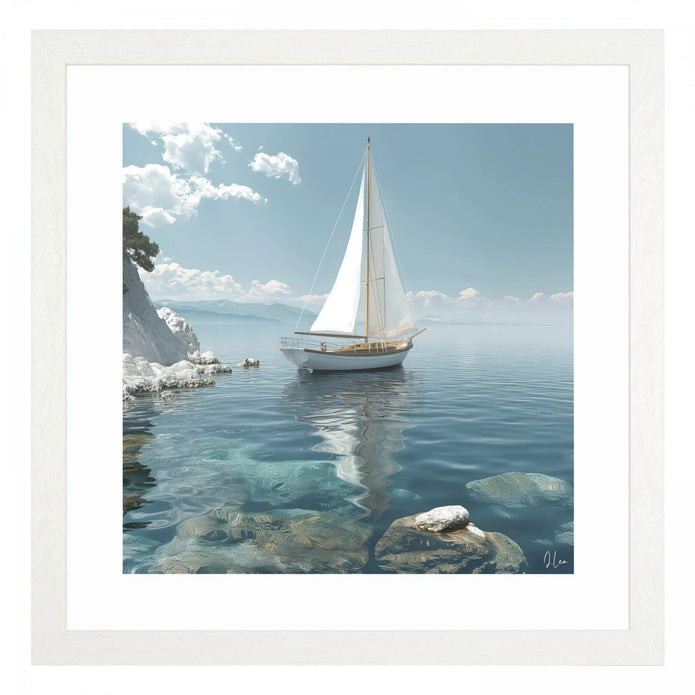Art Marketing - Canvas Framed Print, Azure Reflections - PRE ORDER FOUR WEEK DELIVERY - Posters, Prints, & Visual ArtworkPosters, Prints, & Visual Artwork - Lulu Loves Home