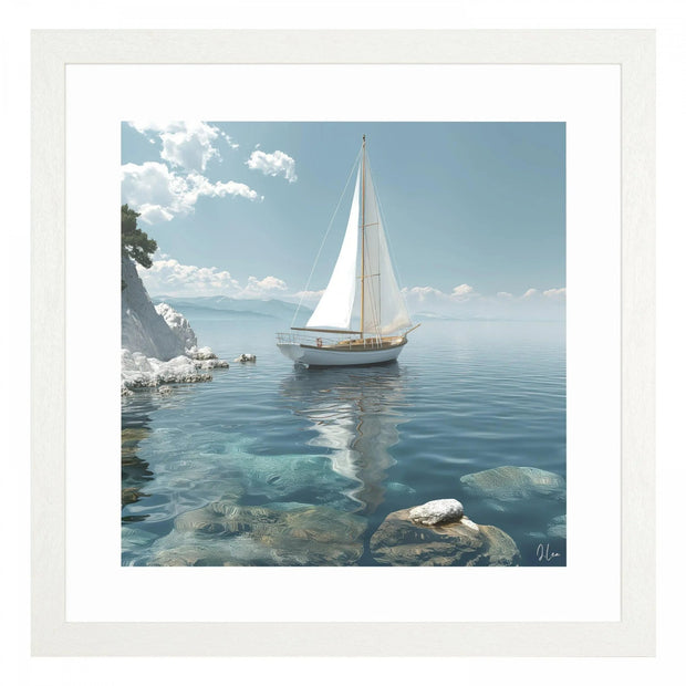 Art Marketing - Canvas Framed Print, Azure Reflections - PRE ORDER FOUR WEEK DELIVERY - Posters, Prints, & Visual ArtworkPosters, Prints, & Visual Artwork - Lulu Loves Home