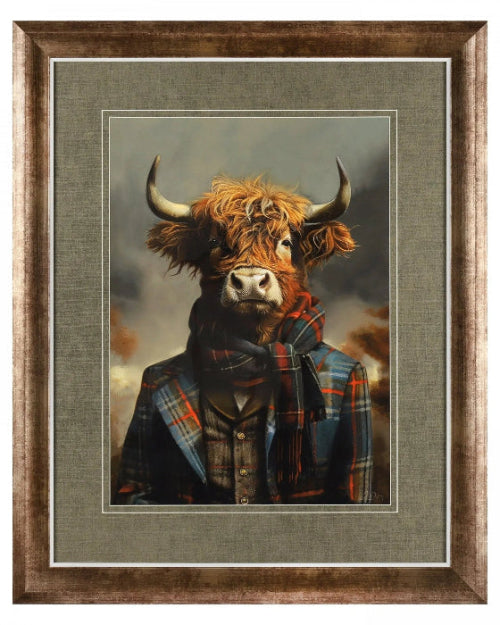 Art Marketing - Canvas Framed Print, Dapper Highlander - PRE ORDER FOUR WEEK DELIVERY - Posters, Prints, & Visual ArtworkPosters, Prints, & Visual Artwork - Lulu Loves Home