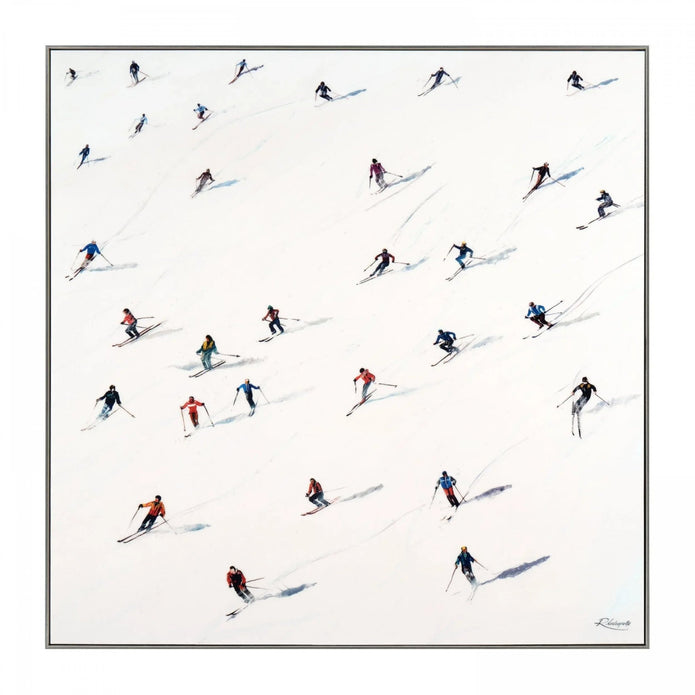 Art Marketing - Canvas Framed Print, Downhill - PRE ORDER FOUR WEEK DELIVERY - Posters, Prints, & Visual ArtworkPosters, Prints, & Visual Artwork - Lulu Loves Home