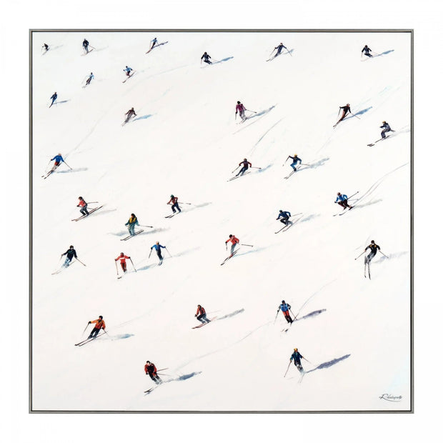 Art Marketing - Canvas Framed Print, Downhill - PRE ORDER FOUR WEEK DELIVERY - Posters, Prints, & Visual ArtworkPosters, Prints, & Visual Artwork - Lulu Loves Home