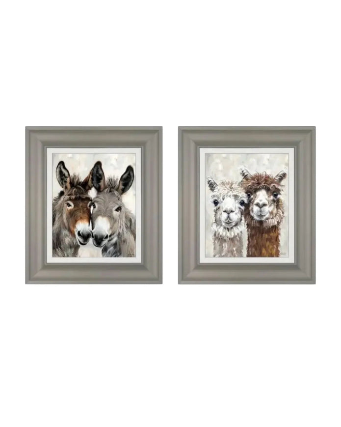 Art Marketing - Canvas Framed Print, Eey and Ore and Abe and Lincoln - Set of 2 - PRE ORDER FOUR WEEK DELIVERY - Posters, Prints, & Visual ArtworkPosters, Prints, & Visual Artwork - Lulu Loves Home