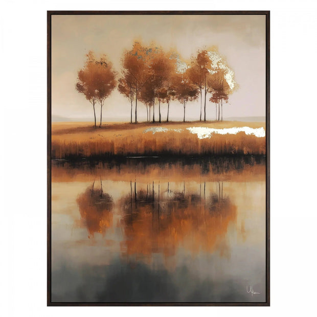 Art Marketing - Canvas Framed Print, Golden Treeline - PRE ORDER FOUR WEEK DELIVERY - Posters, Prints, & Visual ArtworkPosters, Prints, & Visual Artwork - Lulu Loves Home