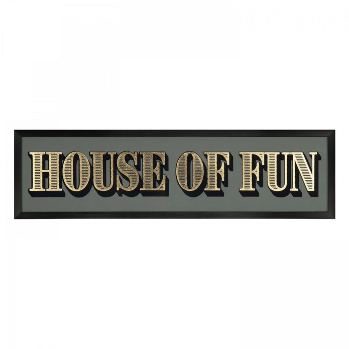Art Marketing - Canvas Framed Print, House of Fun - PRE ORDER FOUR WEEK DELIVERY - Posters, Prints, & Visual ArtworkPosters, Prints, & Visual Artwork - Lulu Loves Home