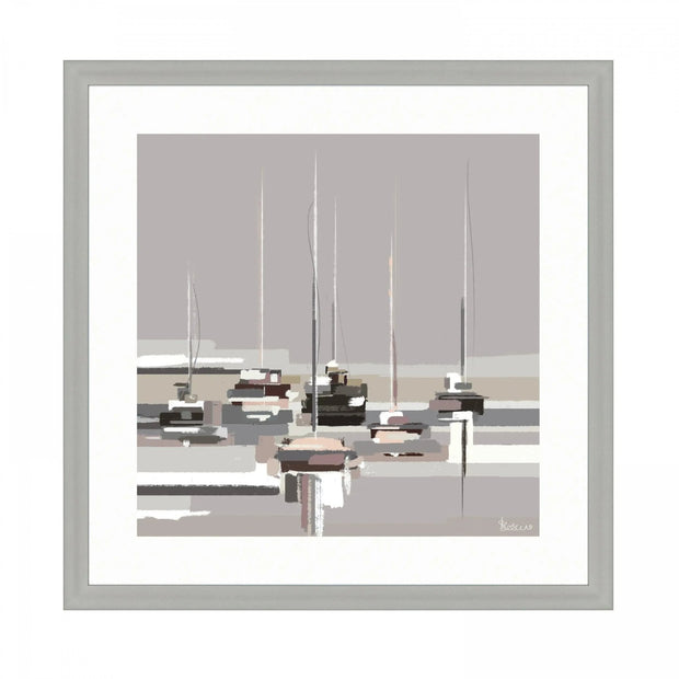 Art Marketing - Canvas Framed Print, Morning Wharf - PRE ORDER FOUR WEEK DELIVERY - Posters, Prints, & Visual ArtworkPosters, Prints, & Visual Artwork - Lulu Loves Home